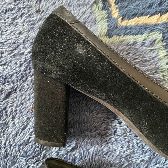 Tory Burch Salem Suede Pumps High Heel Shoes - Picture 6 of 7